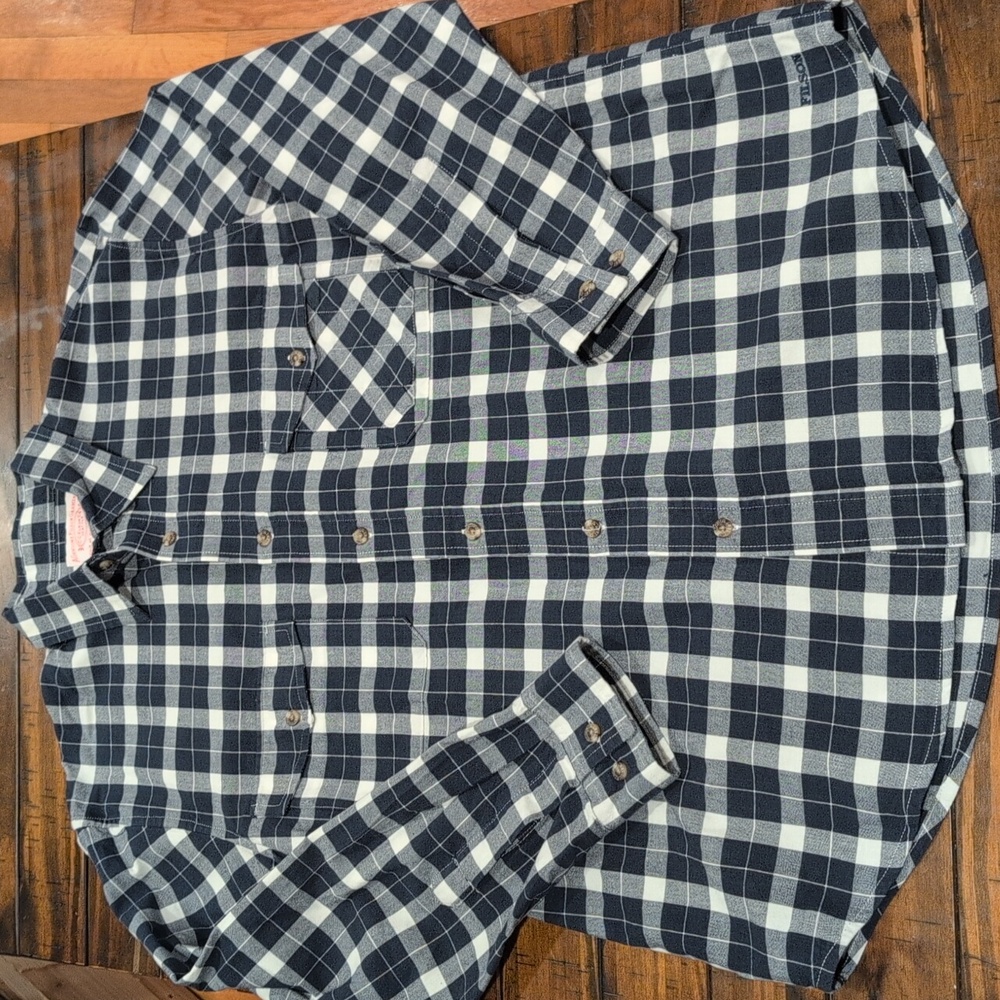 Filson Plaid Button Down Shirt Cotton